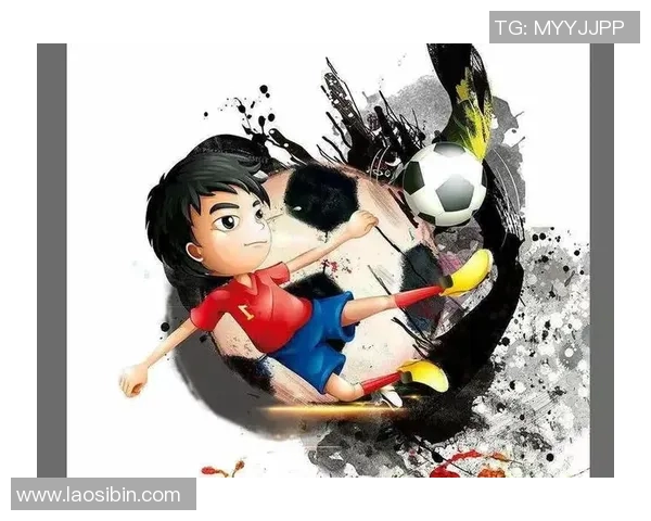 足球明星在绿茵场上挥洒汗水的精彩瞬间艺术画作欣赏